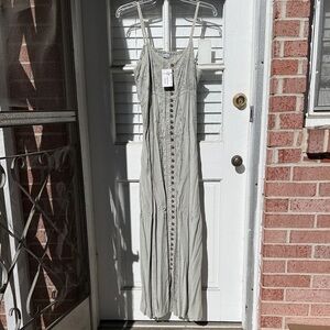 Boho Gray Maxi Dress